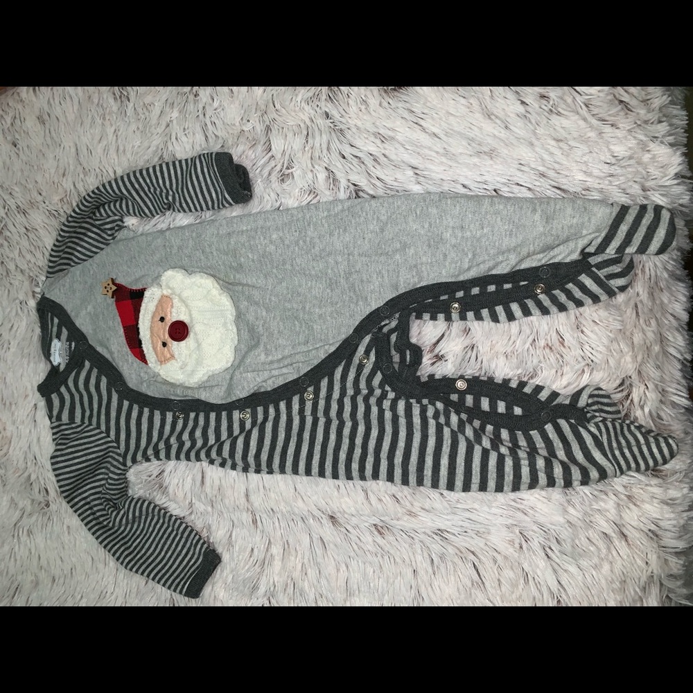 Mud Pie Santa Onesie